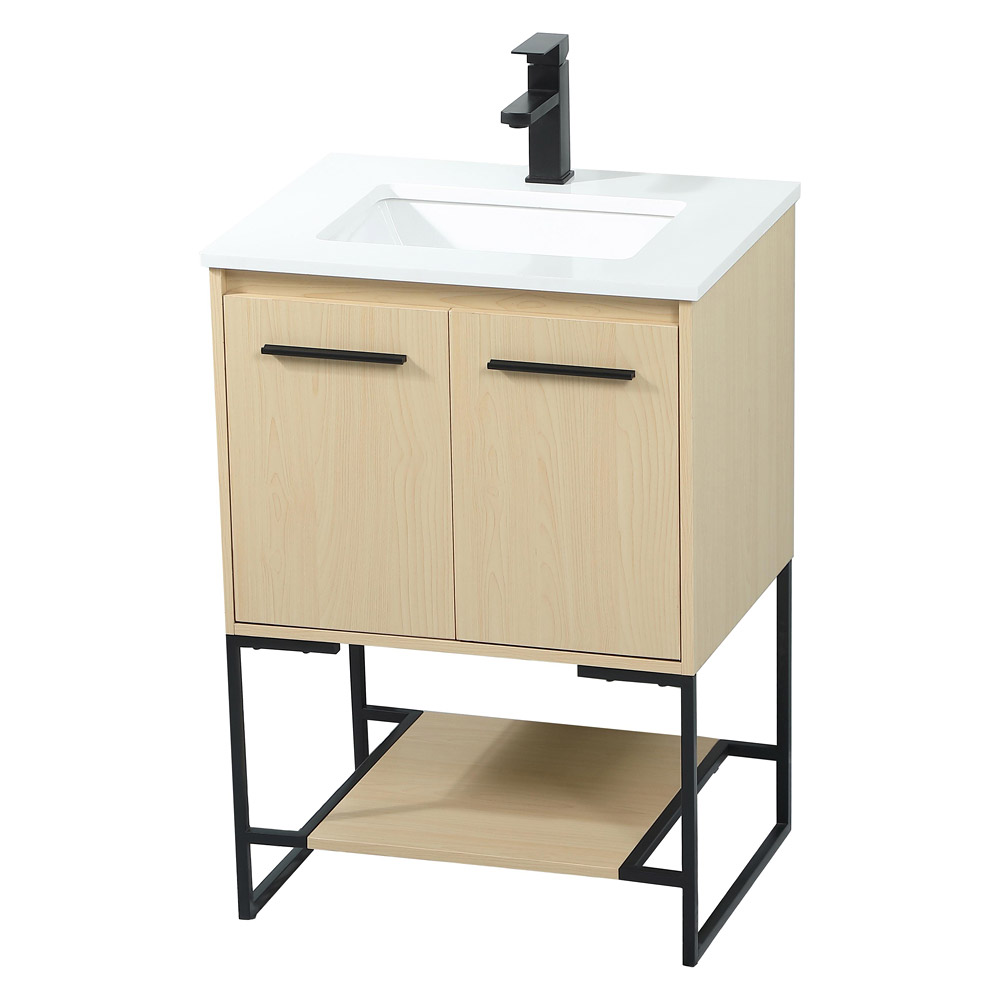 Elegant Bathroom Vanity - Maple (VF42524MMP)