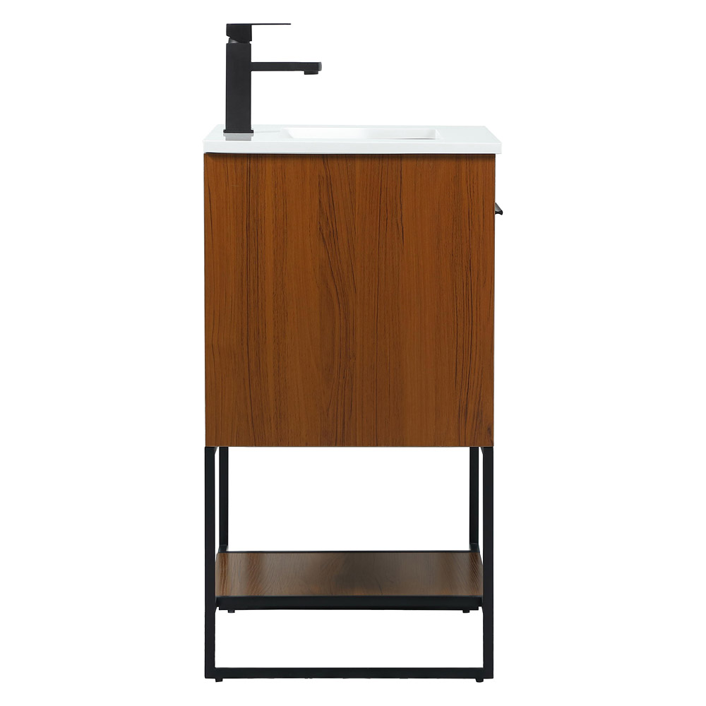 Elegant Bathroom Vanity - Teak (VF42524MTK)