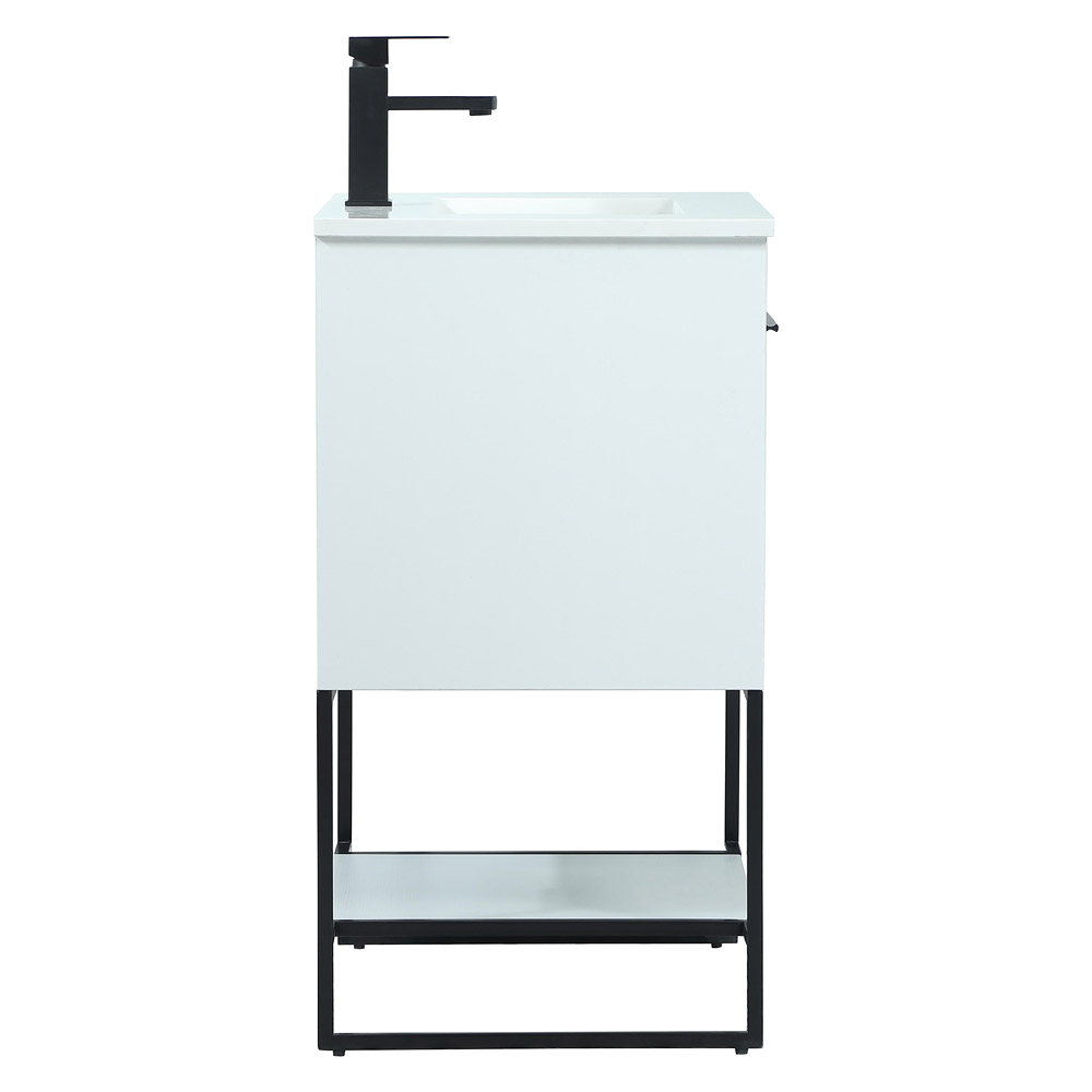 Elegant Bathroom Vanity - White (VF42524MWH)