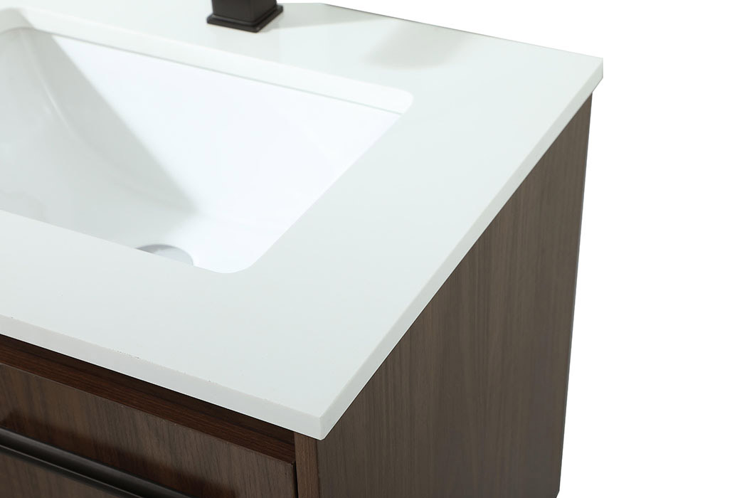 Elegant Bathroom Vanity - Walnut (VF42524MWT)