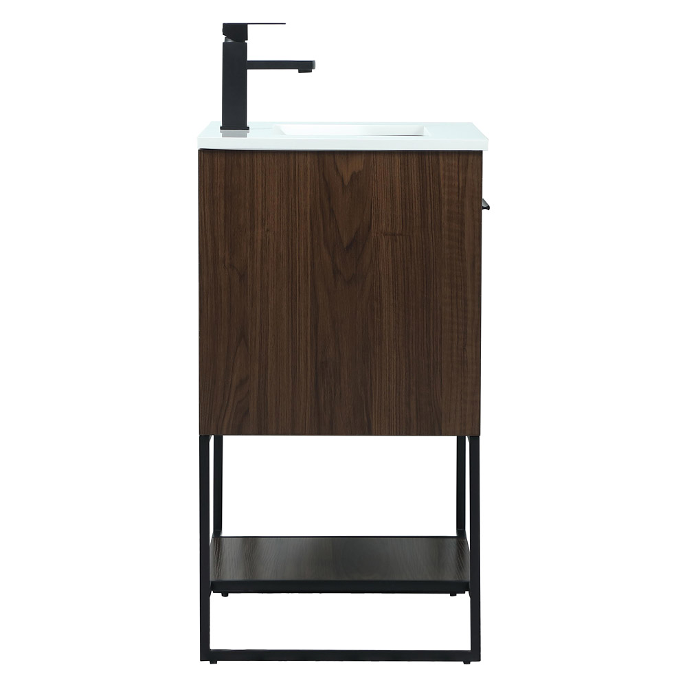 Elegant Bathroom Vanity - Walnut (VF42524MWT)