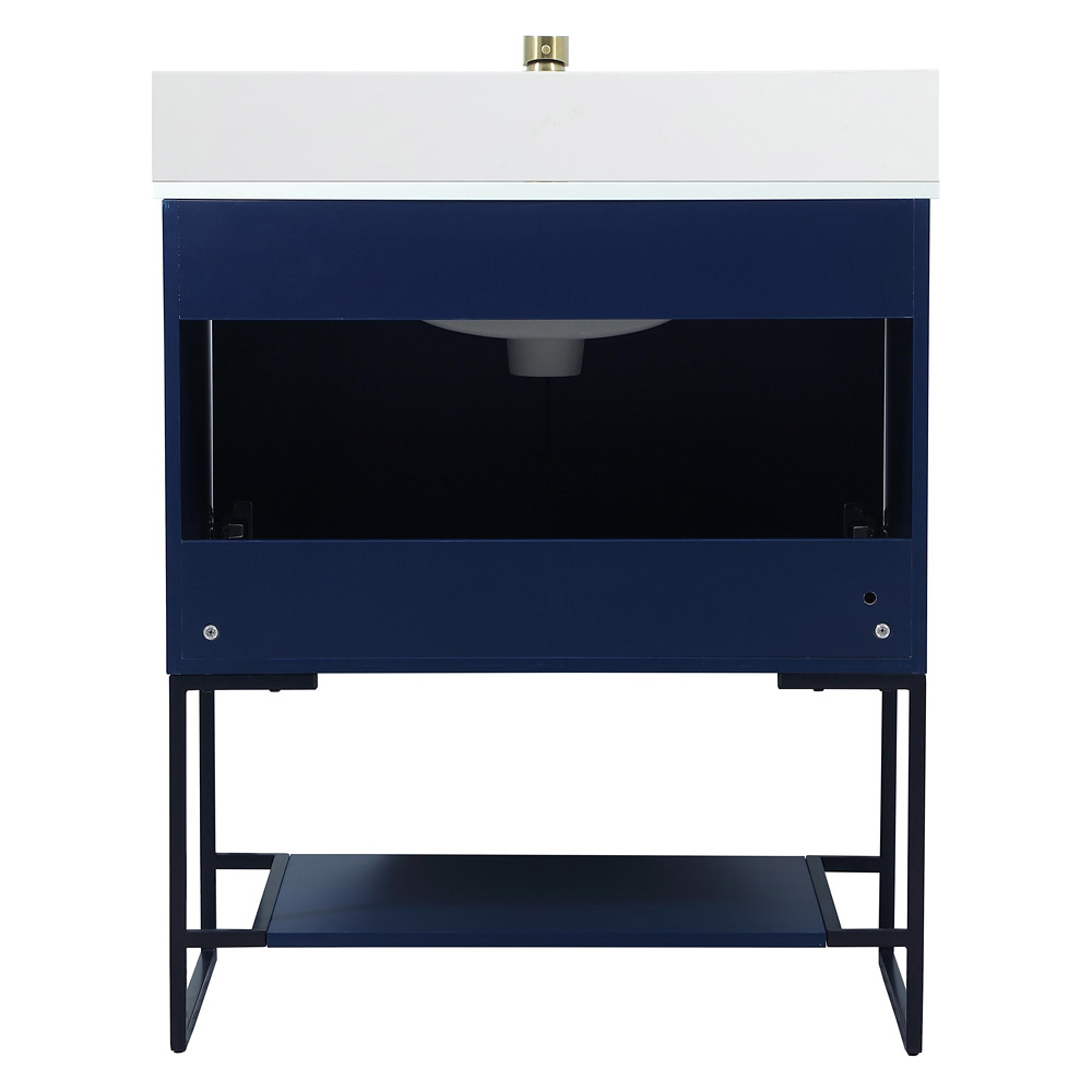 Elegant Bathroom Vanity - Blue (VF42530MBL-BS)