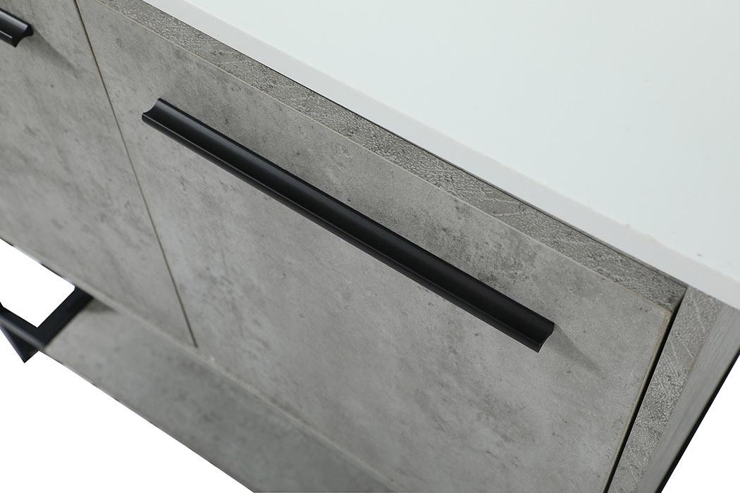 Elegant Bathroom Vanity - Concrete Gray (VF42530MCG-BS)