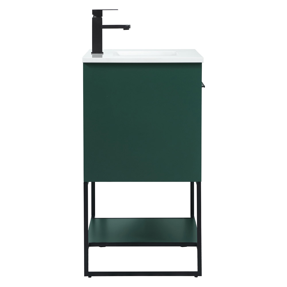 Elegant Bathroom Vanity - Green (VF42530MGN)