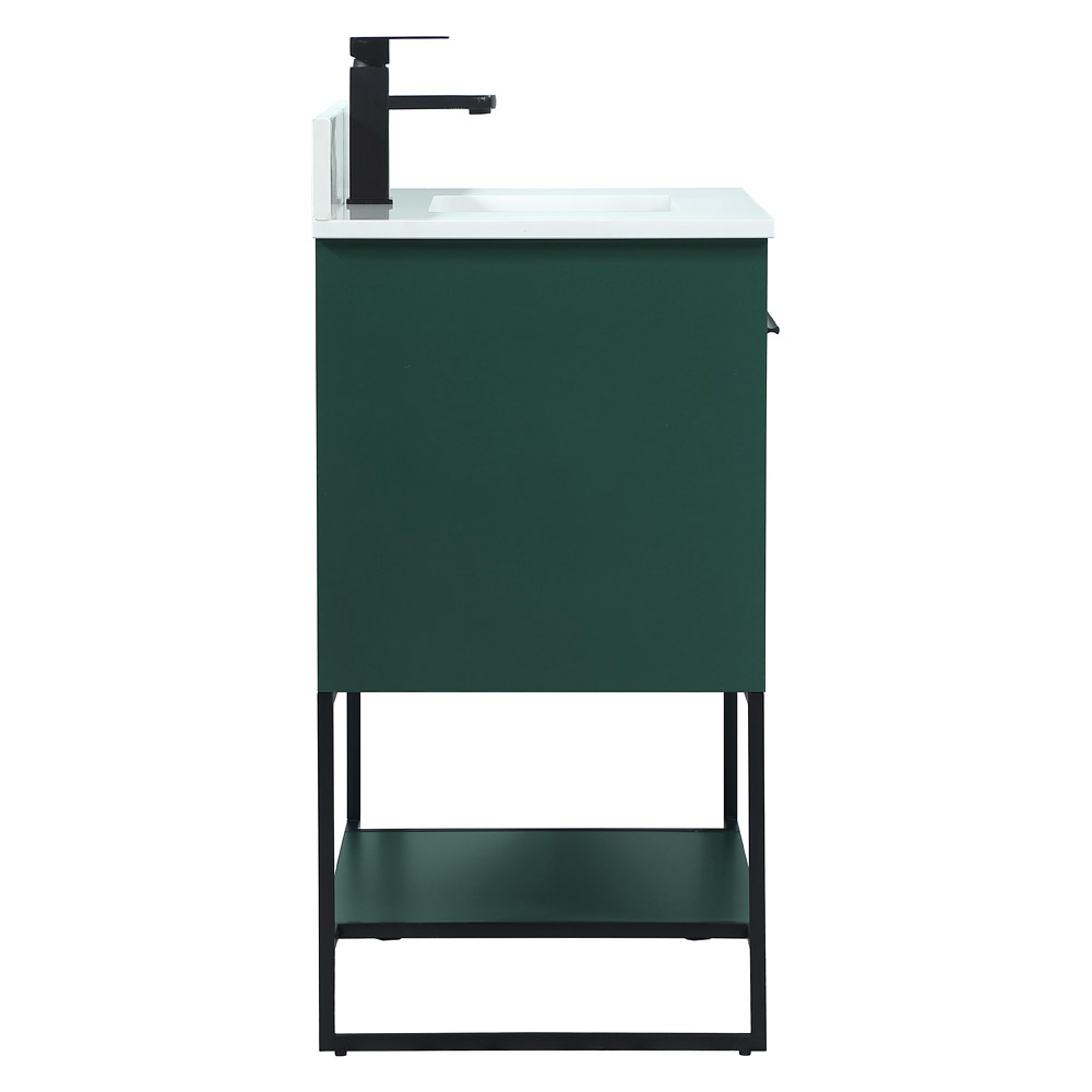 Elegant Bathroom Vanity - Green (VF42530MGN-BS)