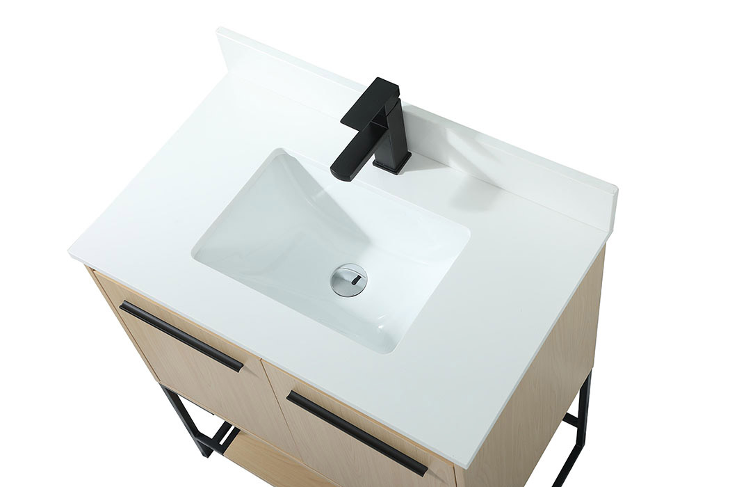 Elegant Bathroom Vanity - Maple (VF42530MMP-BS)