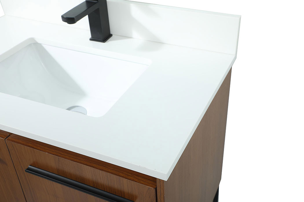 Elegant Bathroom Vanity - Teak (VF42530MTK-BS)