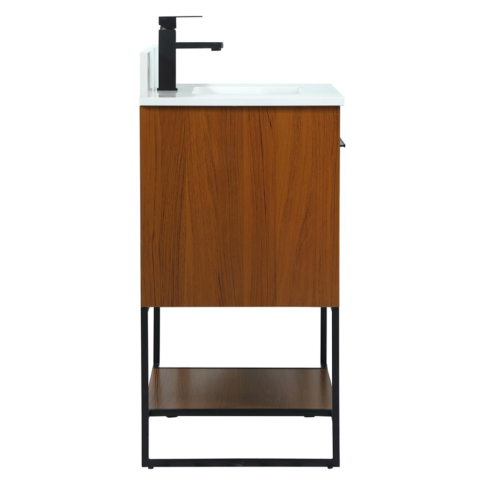 Elegant Bathroom Vanity - Teak (VF42530MTK-BS)