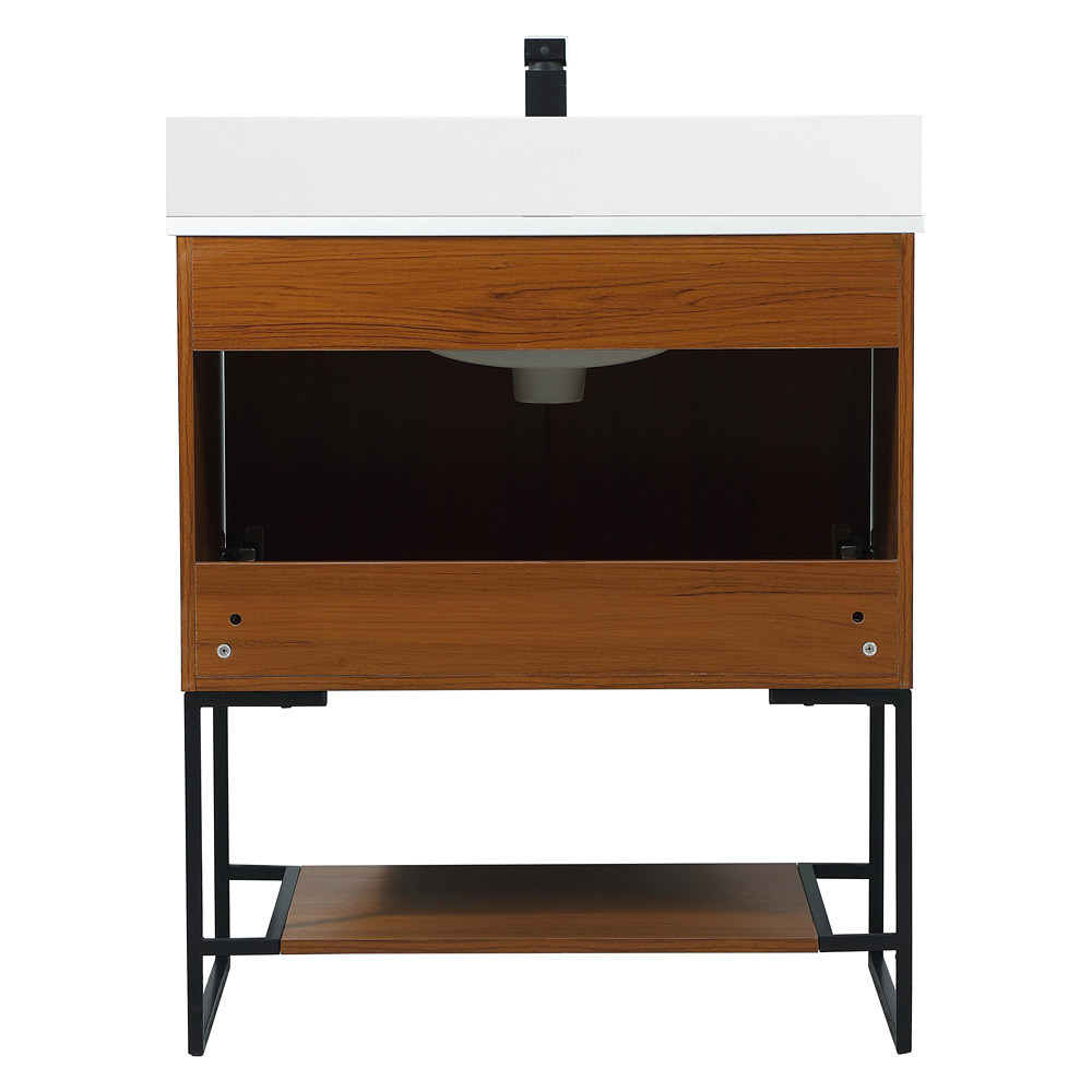 Elegant Bathroom Vanity - Teak (VF42530MTK-BS)