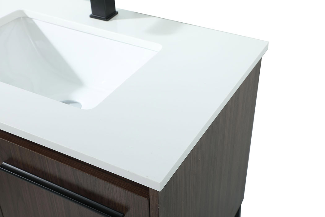 Elegant Bathroom Vanity - Walnut (VF42530MWT)