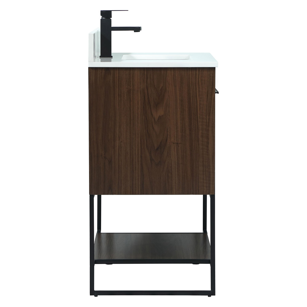 Elegant Bathroom Vanity - Walnut (VF42530MWT-BS)