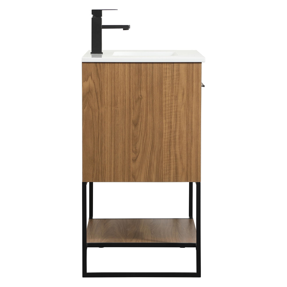 Elegant Bathroom Vanity - Walnut Brown (VF42530WB)