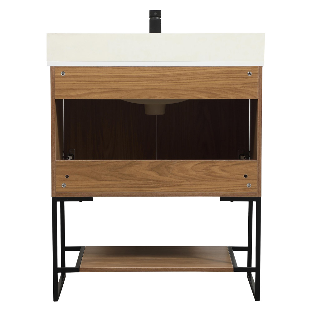 Elegant Bathroom Vanity - Walnut Brown (VF42530WB-BS)