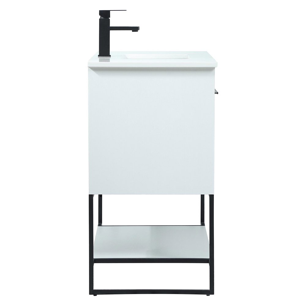 Elegant Bathroom Vanity - White (VF42536MWH)