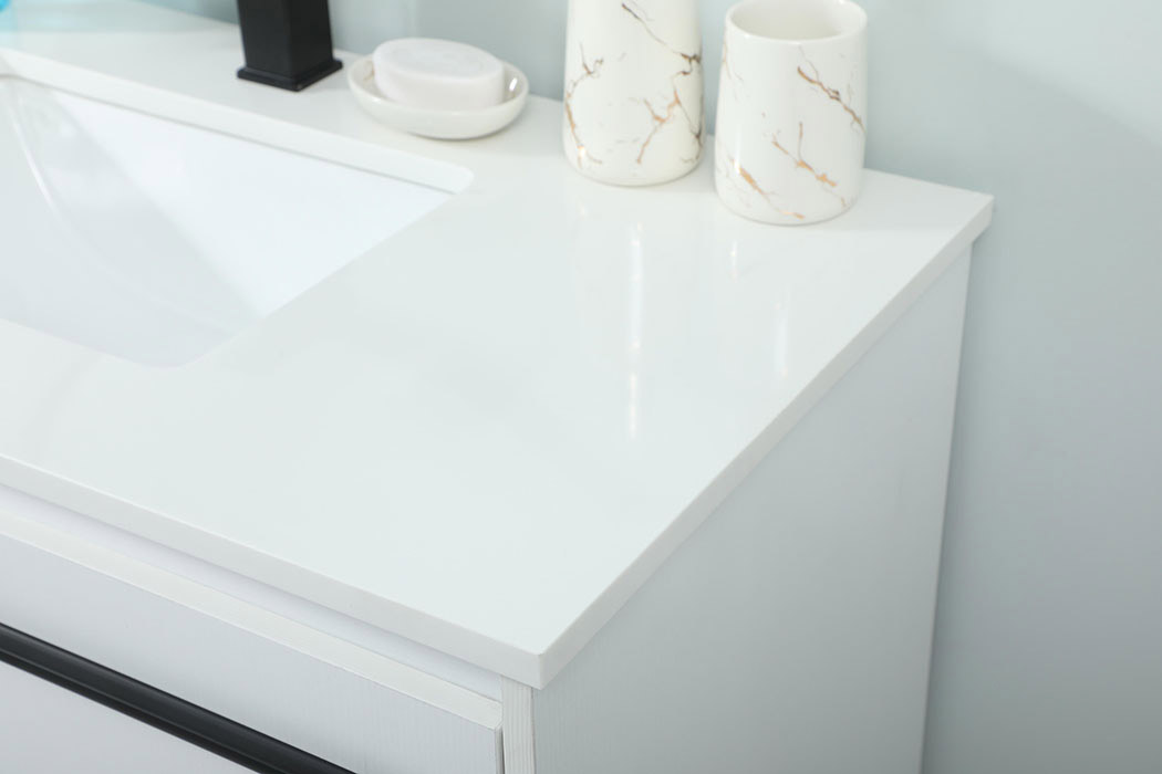 Elegant Bathroom Vanity - White (VF42536MWH)