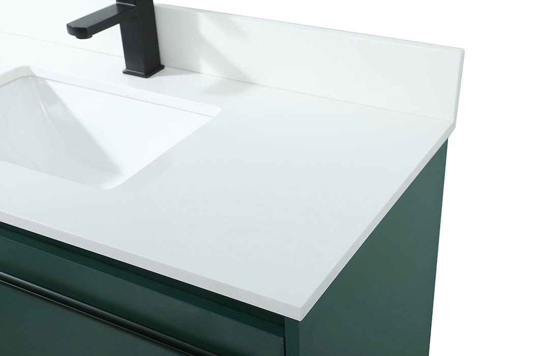 Elegant Bathroom Vanity - Green (VF42540MGN-BS)