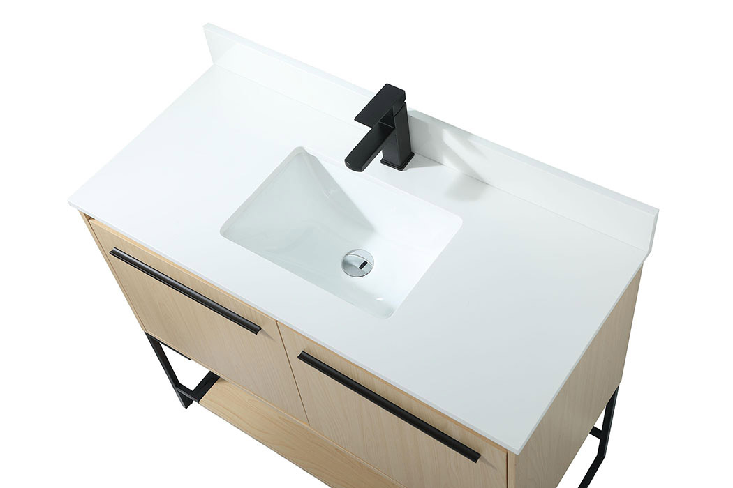 Elegant Bathroom Vanity - Maple (VF42540MMP-BS)