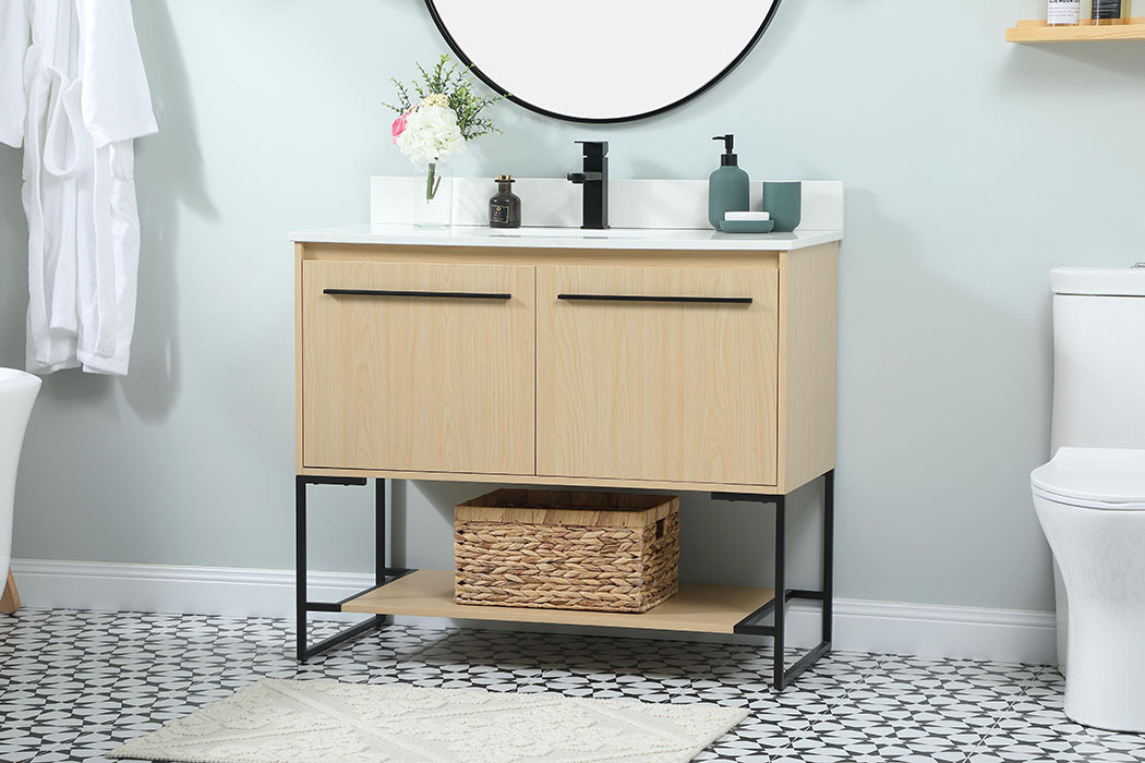 Elegant Bathroom Vanity - Maple (VF42540MMP-BS)