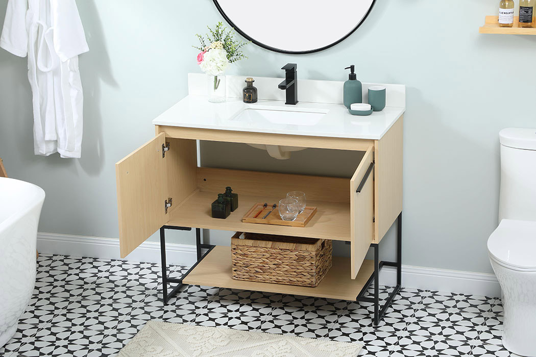 Elegant Bathroom Vanity - Maple (VF42540MMP-BS)