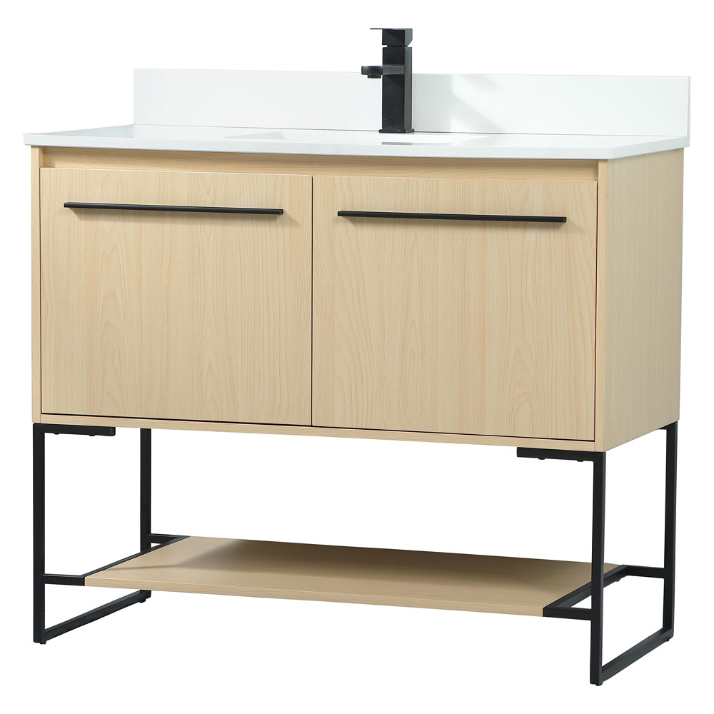 Elegant Bathroom Vanity - Maple (VF42540MMP-BS)