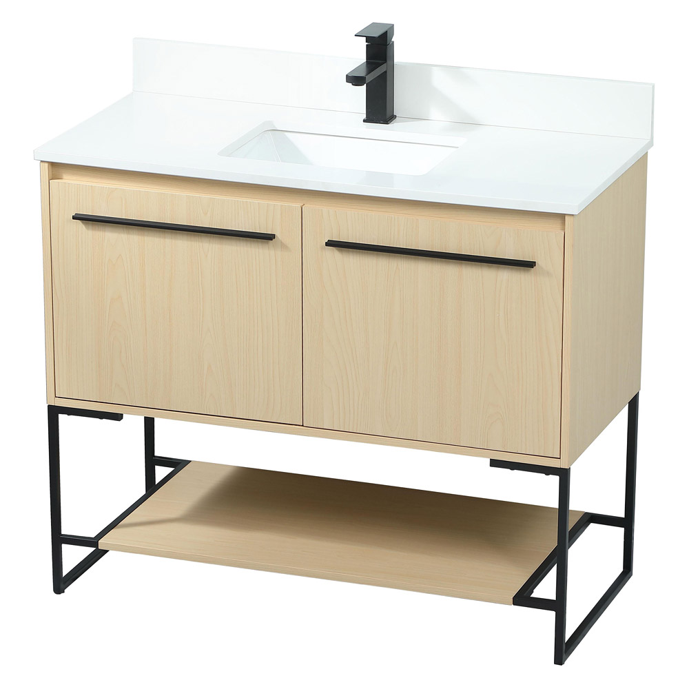 Elegant Bathroom Vanity - Maple (VF42540MMP-BS)