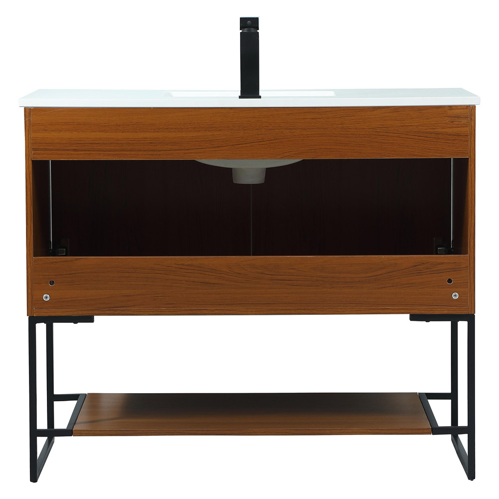 Elegant Bathroom Vanity - Teak (VF42540MTK)