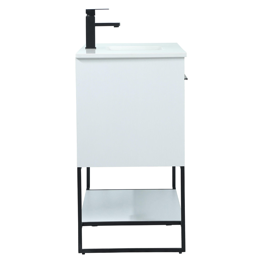 Elegant Bathroom Vanity - White (VF42540MWH)