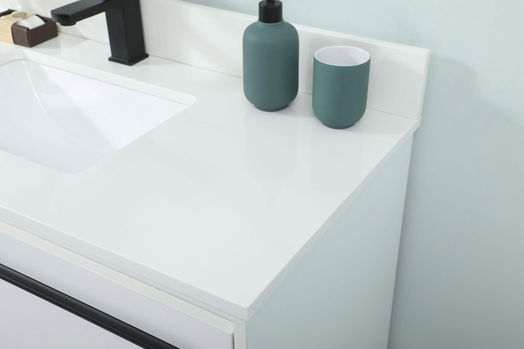 Elegant Bathroom Vanity - White (VF42540MWH-BS)