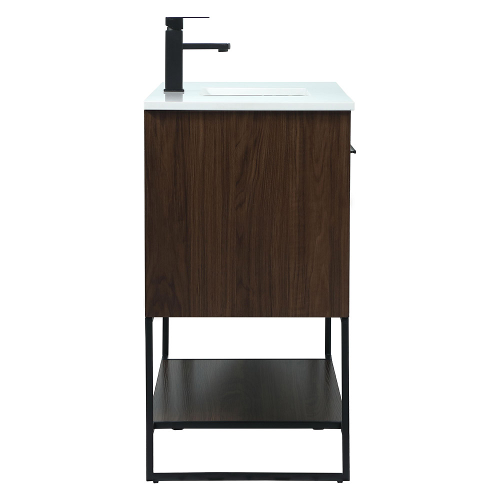 Elegant Bathroom Vanity - Walnut (VF42540MWT)