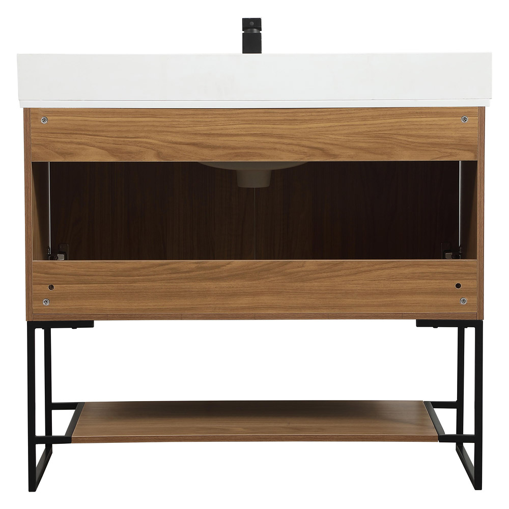 Elegant Bathroom Vanity - Walnut Brown (VF42540WB-BS)