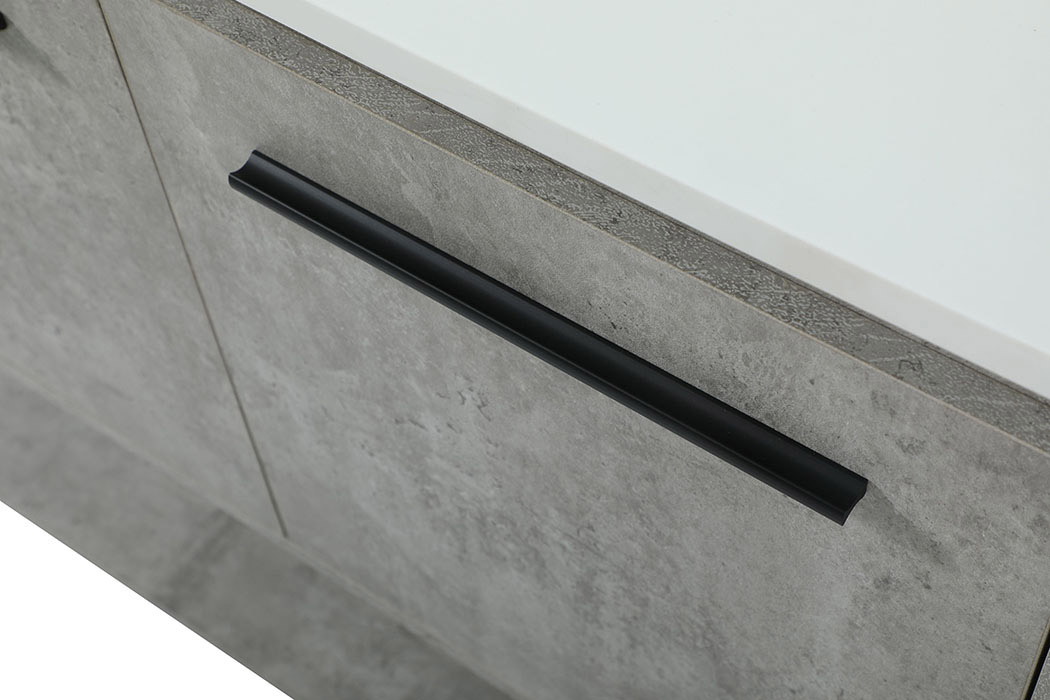 Elegant Bathroom Vanity - Concrete Gray (VF42548MCG-BS)