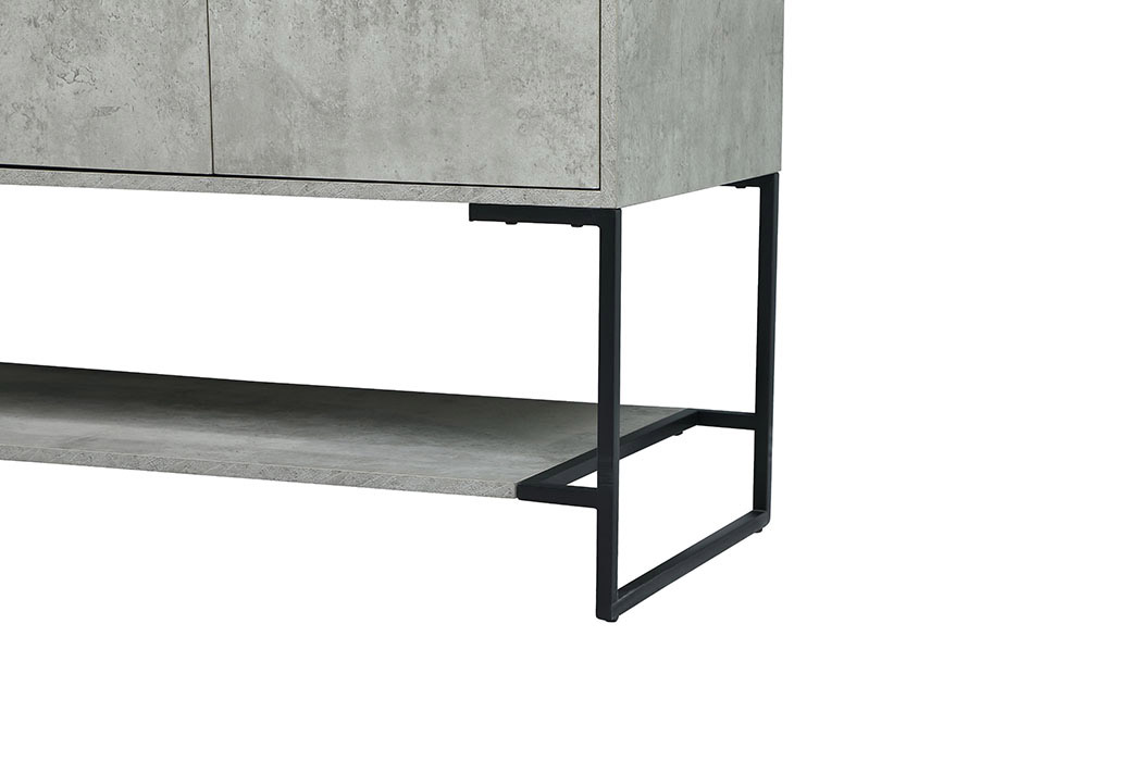 Elegant Bathroom Vanity - Concrete Gray (VF42548MCG-BS)