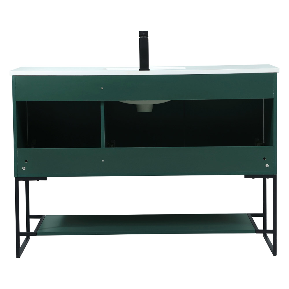 Elegant Bathroom Vanity - Green (VF42548MGN)