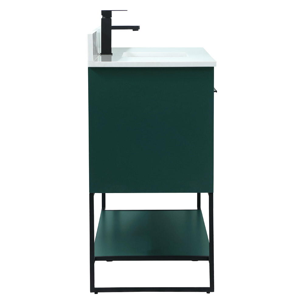 Elegant Bathroom Vanity - Green (VF42548MGN-BS)