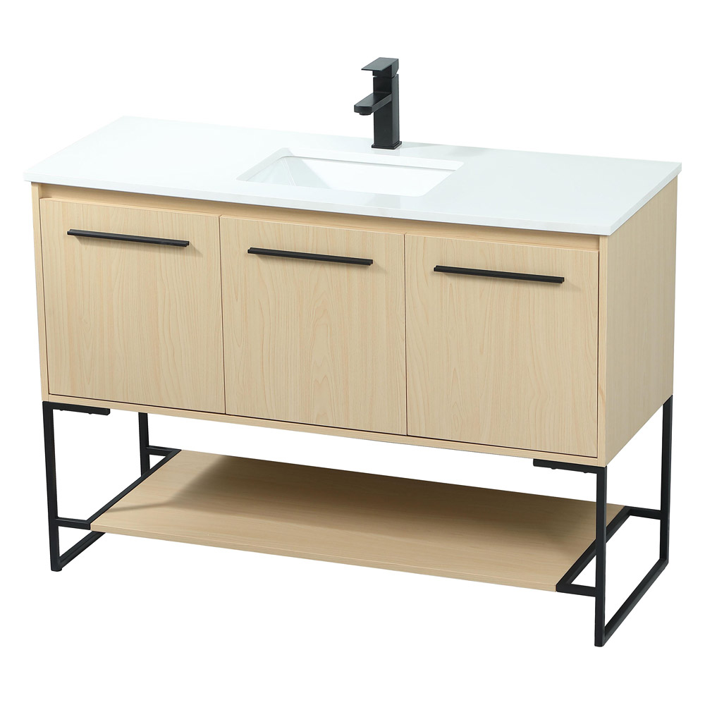 Elegant Bathroom Vanity - Maple (VF42548MMP)