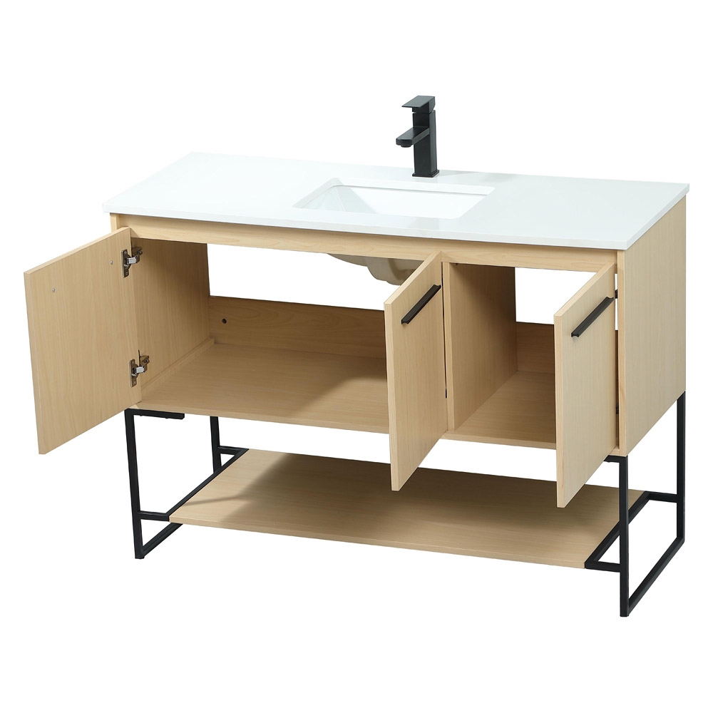 Elegant Bathroom Vanity - Maple (VF42548MMP)