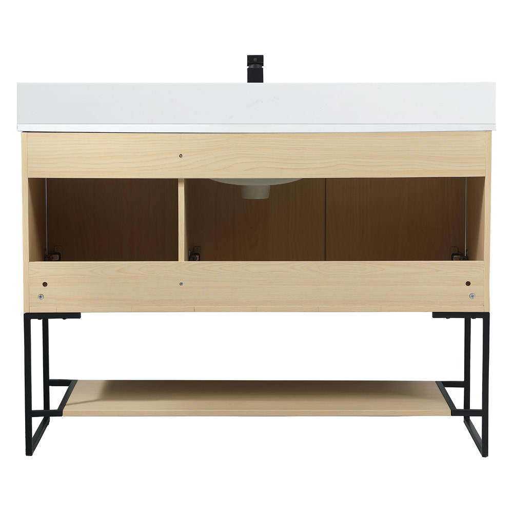 Elegant Bathroom Vanity - Maple (VF42548MMP-BS)