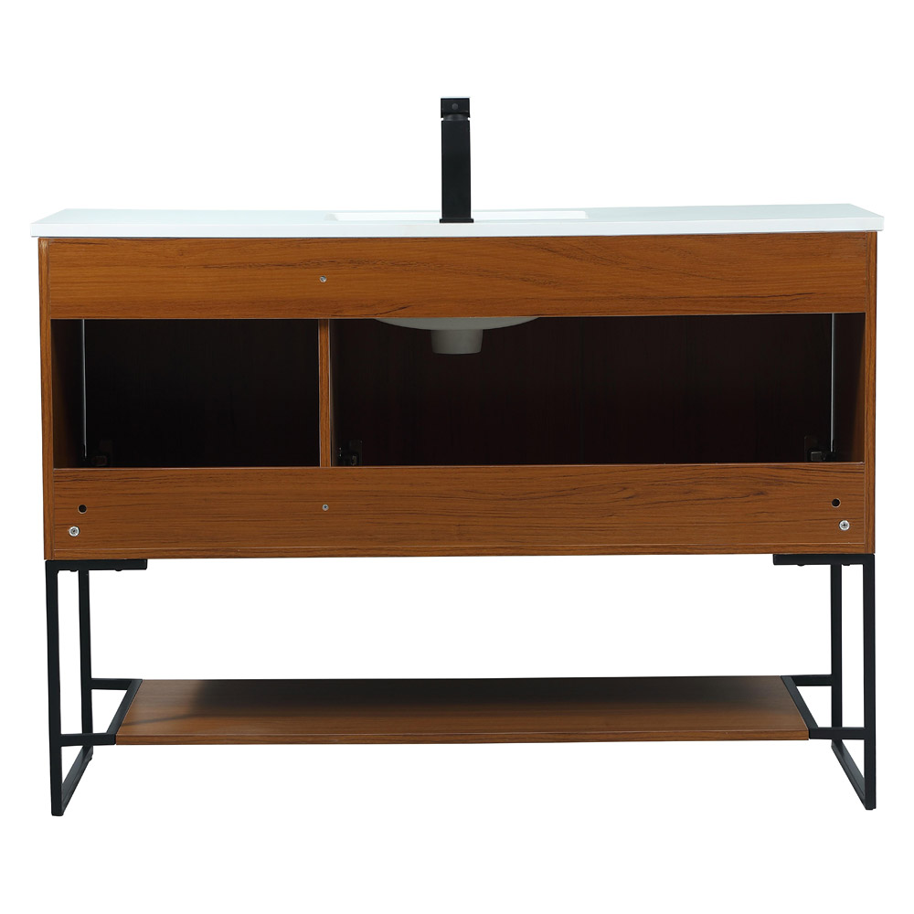 Elegant Bathroom Vanity - Teak (VF42548MTK)