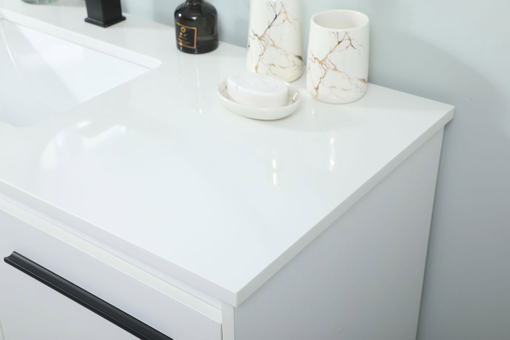 Elegant Bathroom Vanity - White (VF42548MWH)