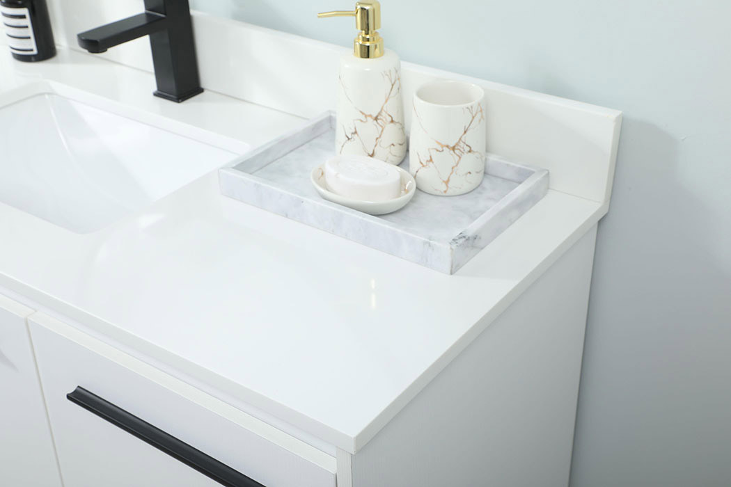 Elegant Bathroom Vanity - White (VF42548MWH-BS)