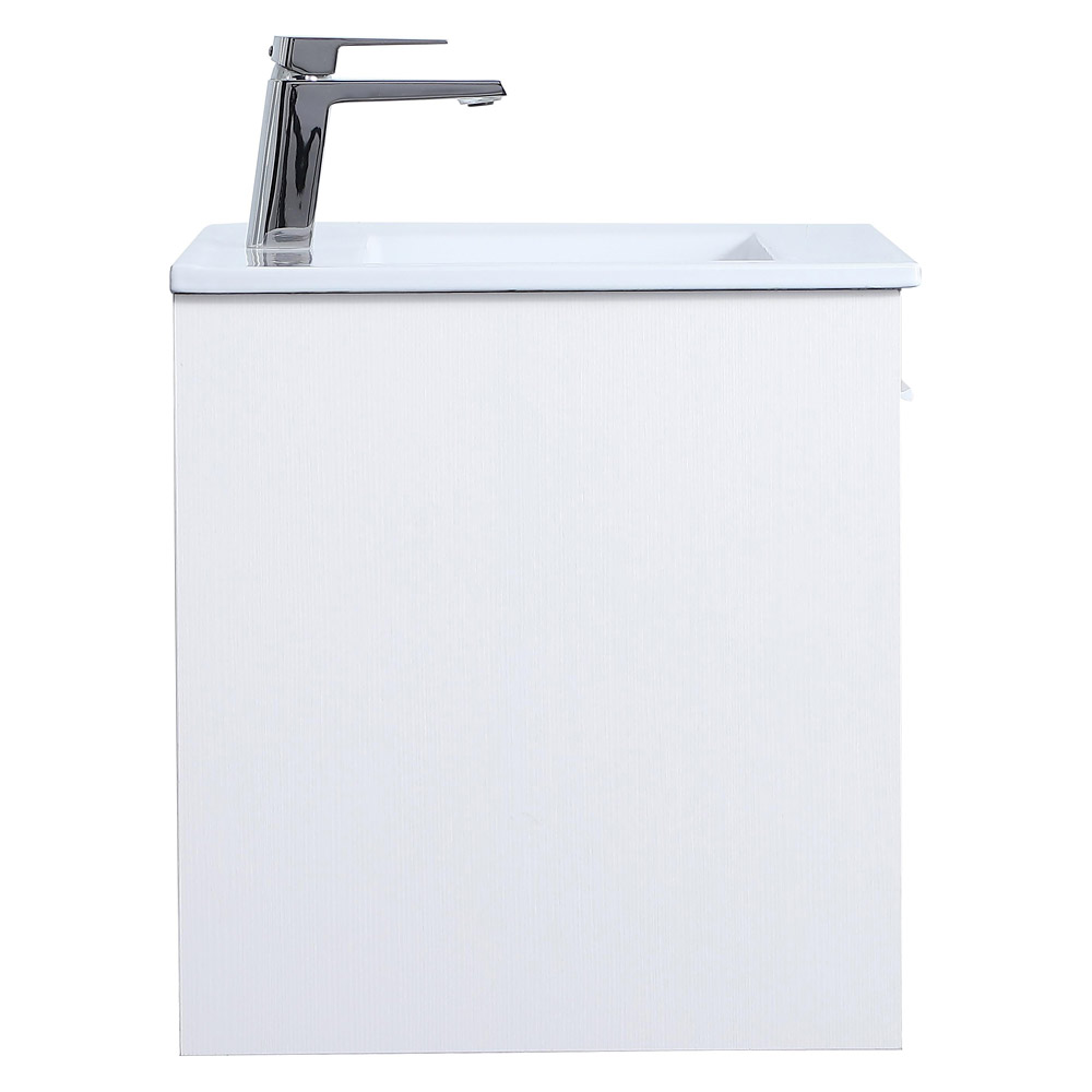 Elegant Bathroom Vanity - White, L 24" (VF43024WH)