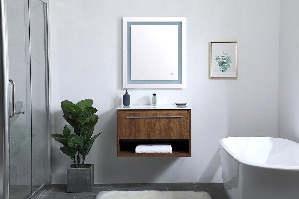 Elegant Bathroom Vanity - Walnut Brown, L 30" (VF43030WB)