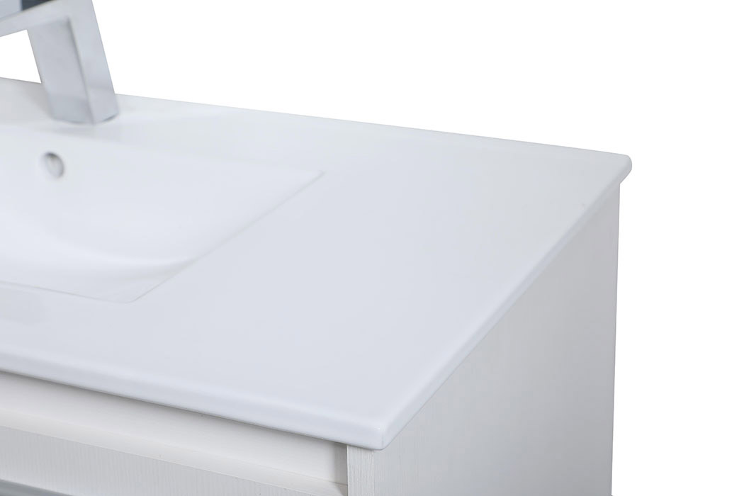 Elegant Bathroom Vanity - White, L 36" (VF43036WH)