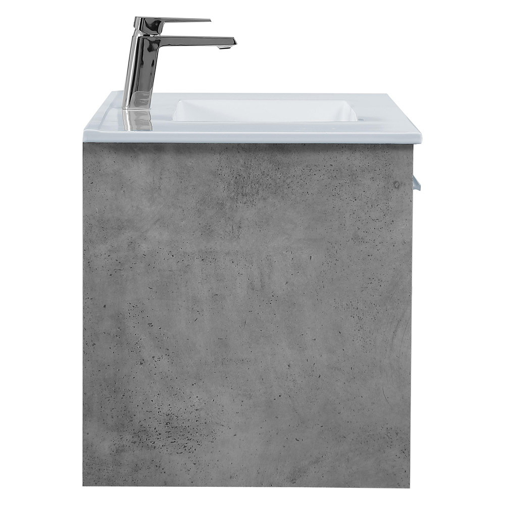 Elegant Bathroom Vanity - Concrete Gray, L 40" (VF43040CG)