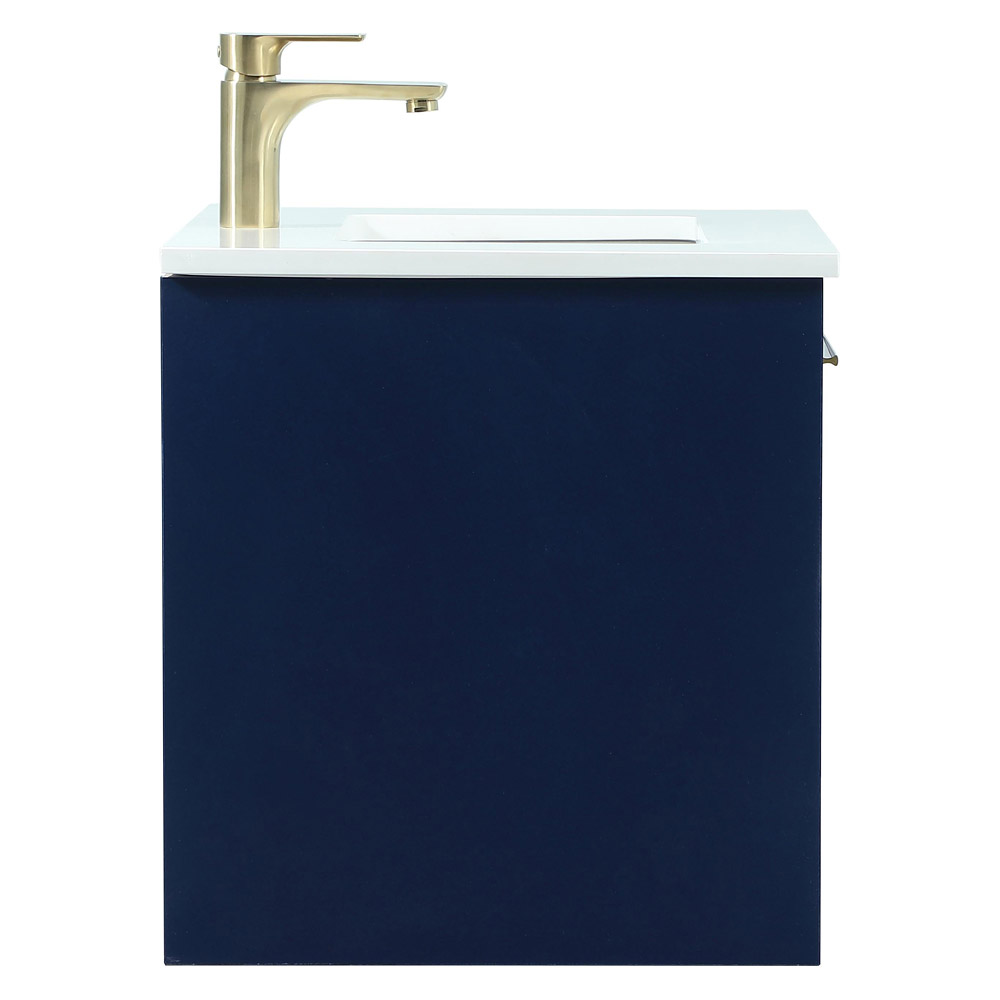 Elegant Bathroom Vanity - Blue (VF43524MBL)