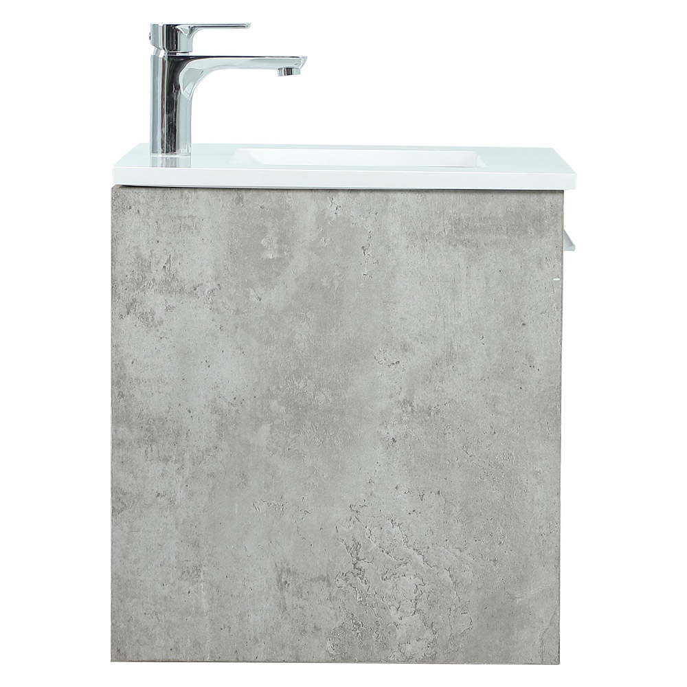 Elegant Bathroom Vanity - Concrete Gray (VF43524MCG)