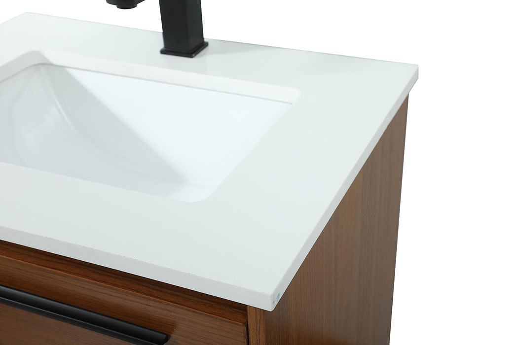 Elegant Bathroom Vanity - Teak (VF43524MTK)