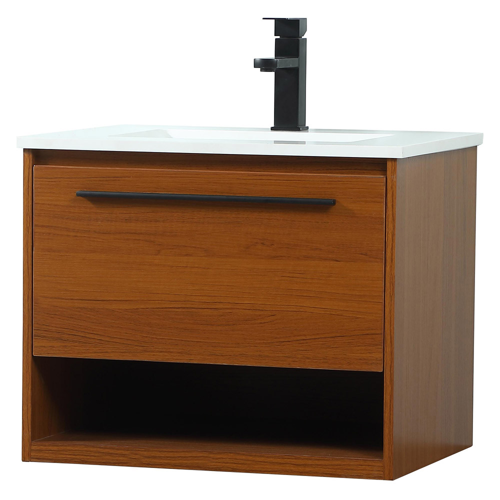 Elegant Bathroom Vanity - Teak (VF43524MTK)