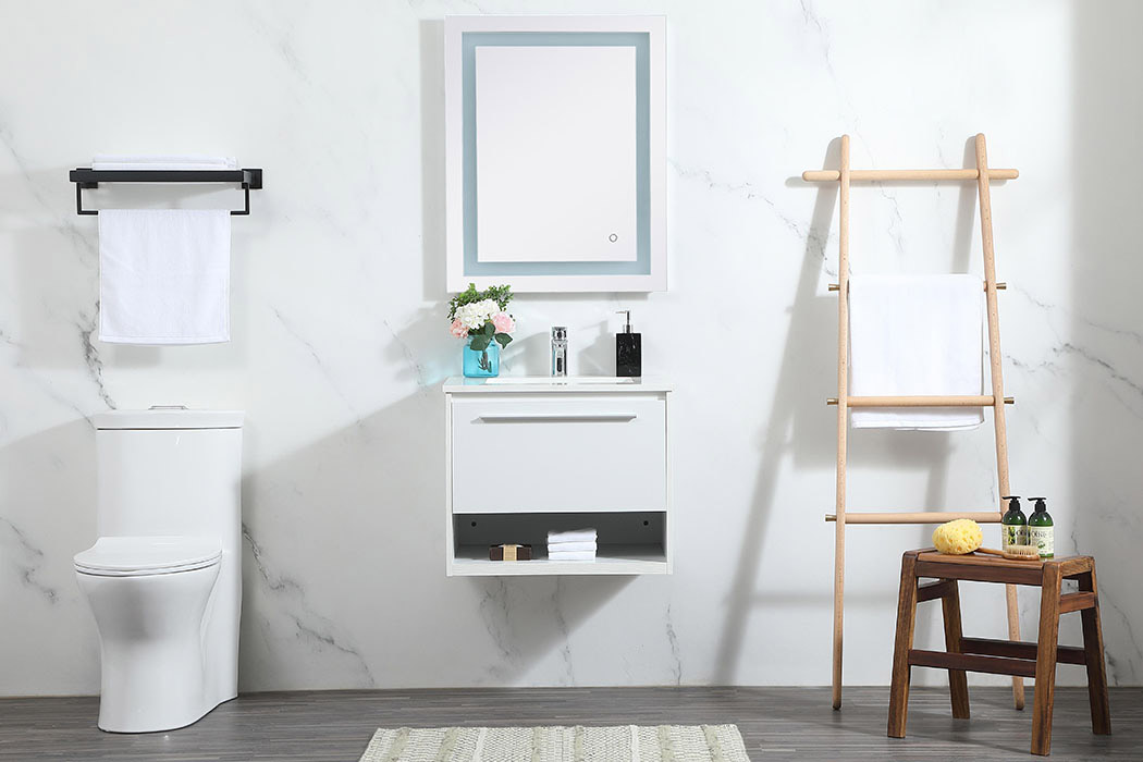 Elegant Bathroom Vanity - White (VF43524MWH)