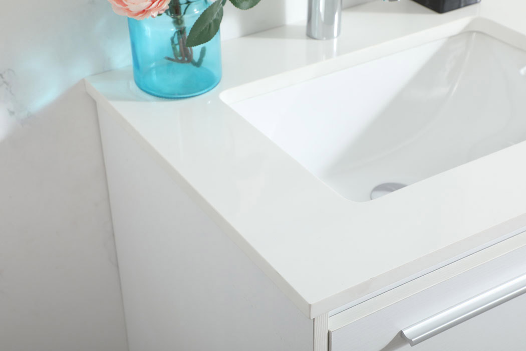 Elegant Bathroom Vanity - White (VF43524MWH)